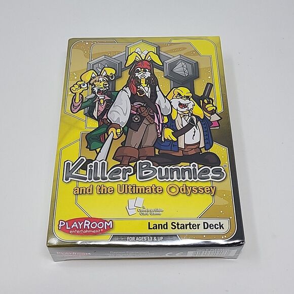 Killer Bunnies and the Ultimate Odyssey - Land Starter Deck New Sealed - Picture 1 of 6
